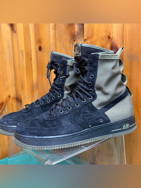 Nike Other - Nike SF Air Force 1 High Black Medium Olive 864024-004 Men's Sz 12 Special Field